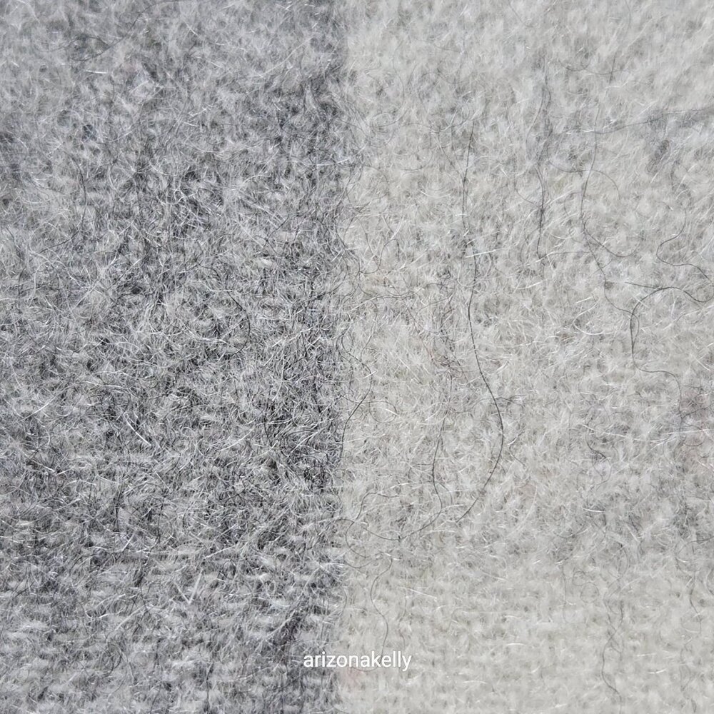 NWOT Kiltane of Scotland Lambswool Scarf Yellow, Grey, Cream - Picture 9 of 12